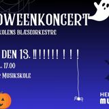 Halloweenkoncert med blæseorkestrene