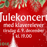 Julekoncert med klaverelever Julekoncert med klaverelever