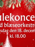 Julekoncert med blæseorkestrene