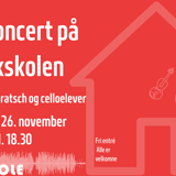 Koncert med violin, bratsch- og celloelever