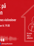 Huskoncert for Bjarnes violinelever