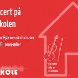 Huskoncert for Bjarnes violinelever