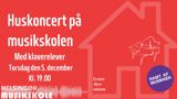 Huskoncert med klaverelever