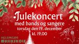 Julekoncert med bands og sangere