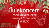 Julekoncert med klaverelever