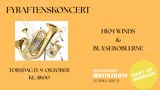 Fyraftenskoncert med HKM Winds og Blæseboblerne