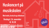 Koncert med violin, bratsch- og celloelever