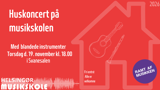 Huskoncert med blandede instrumenter