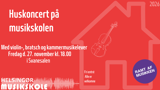 Huskoncert for Héliannes violin- bratsch- og kammermusikelever. 